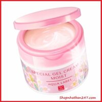 Kem dưỡng da Shiseido Aqualabel 5 trong 1 Special Gel Cream Moist 90g Phiên bản hoa anh đào