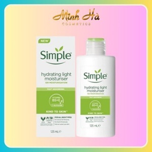 Kem dưỡng da Simple Kind To Skin Hydrating Light Moisturiser 125ml