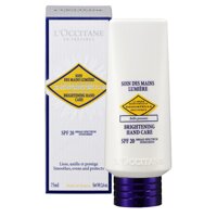 Kem dưỡng da tay chống nắng organic L’Occitane Immortelle Brightening Hand Care SPF20