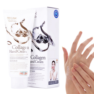Kem dưỡng da tay Collagen 3W Clinic - 100ml