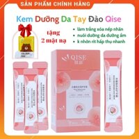 Kem Dưỡng Da Tay Đào Qise Làm Trắng Xóa Nếp Nhăn Nuôi Dưỡng Da Dưỡng Ẩm Không Bết Rít Hấp Thụ Nhanh