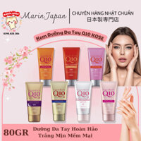 Kem Dưỡng Da Tay Kose Hand Q10 Nhật Bản Giúp Nâng Tone Dưỡng Trắng Tuýp 80gr