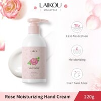 Kem dưỡng da tay LAIKOU tinh chất chống lão hóa dưỡng ẩm chống nhăn 220ml