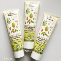 Kem dưỡng da tay Nga ANTEKA quả ôliu và quả Goji, Kem dưỡng tay và dưỡng móng tay của Nga 100ml