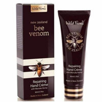 KEM DƯỠNG DA TAY NỌC ONG Wild Ferns - Bee Venom Reparing Hand Crème, Active Manuka Honey, 80ml