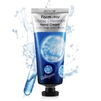 Kem Dưỡng Da Tay Trắng Mịn Farmstay Visible Difference Hand Cream Collagen100gr