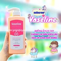 Kem dưỡng da tay Vaseline Deep Moisture Hand & Nail Cream 500ml