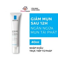 Kem dưỡng da thông thoáng lỗ chân lông ngừa thâm và mụn La RochePosay Effaclar Duo+ 40ml chính hãng