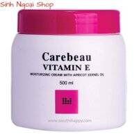Kem dưỡng da toàn thân - kem nẻ Vitamin E Carebeau 500ml Thái Lan chính hãng