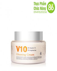 Kem dưỡng da trắng da V10 cao cấp Gleaming Cream Skinaz Hàn Quốc - 100ml