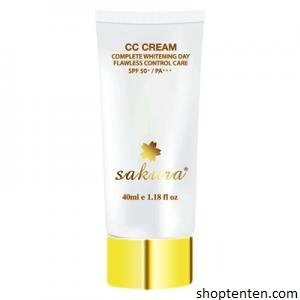 Kem dưỡng trắng da, trang điểm chống nắng Sakura CC Cream