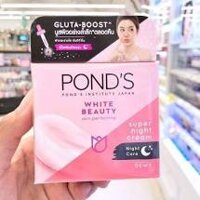 Kem dưỡng da trắng hồng rạng rỡ ban đêm Ponds White Beauty 50g