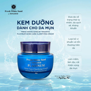 Kem dưỡng đặc trị mụn Tenamyd Platinum Acne Care Clarifying Cream 60g