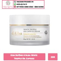 Kem Dưỡng d'Alba White Truffle Oil Capsule Cream 55g (Ko Tđ)