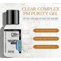 KEM DƯỠNG DÀNH CHO DA MỤN- CHẤM MỤN SỬ DỤNG BAN ĐÊM CLEAR COMPLEX PM PURITY GEL