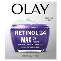 Kem dưỡng đêm chống lão hoá mạnh Olay Regenerist Retinol 24 Night Moisturiser 50ml 1.7Oz 48g