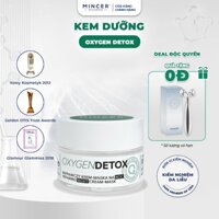 Kem Dưỡng Detox Phục Hồi & Chống Lão Hoá Da Mincer Pharma Oxygen Detox Repairing Night Cream Mask 50ml