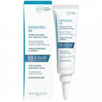 Kem Dưỡng DUCRAY Keracnyl PP Anti-Blemish Soothing Cream 30ml - Kiềm Dầu, Giảm Mụn