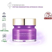 Kem dưỡng Forencos Peptide Redensifying Intensive Cream (Tím) Hàn Quốc, Kem dưỡng trắng da ban đêm, kem đêm dưỡng mặt