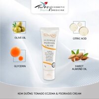 Kem Dưỡng Giảm Mẩn Đỏ, Kích Ứng Da cho Trẻ Em và Người Lớn TONADO Eczema & Psoriasis Cream