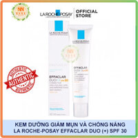 Kem dưỡng giảm mụn, chống nắng La Roche-Posay Effaclar Duo (+) SPF30