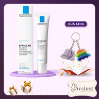 Kem Dưỡng Giảm Mụn, Ngừa Thâm, Thông Thoáng Lỗ Chân Lông La Roche-Posay Effaclar Duo 40ml  Tặng 1 Móc Khóa Nhựa 2 Mặt
