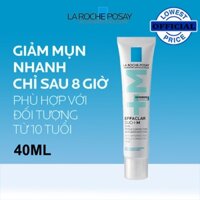 Kem dưỡng giảm mụn nhanh 8 giờ La Roche-Posay Effaclar Duo+ M 40ml