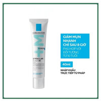 Kem dưỡng giảm mụn nhanh 8 giờ La Roche-Posay Effaclar DUO+ M 40ml