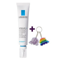 Kem Dưỡng Giúp Cải Thiện Bề Mặt Da, Giảm Mụn Đầu Đen và Giảm Bóng Nhờn La Roche Posay Effaclar K 40ml - TẶNG MÓC KHÓA