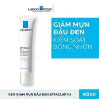 Kem dưỡng giúp cải thiện bề mặt da, giảm mụn đầu đen và giảm bóng nhờn La Roche Posay Effaclar K+ 40ml