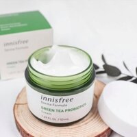 Kem dưỡng Innisfree Derma Formula Green Tea Probiotics Cream