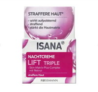 Kem dưỡng Isana Lift Triple Nachtcreme, ban đêm, nâng cơ & săn chắc da, 50ml