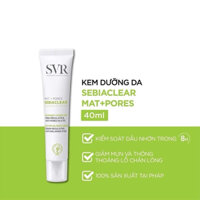 Kem Dưỡng Kiềm Dầu Giảm Mụn SVR Sebiaclear Mat + Pores - 40ml