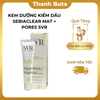 Kem dưỡng kiềm dầu, se khít lỗ chân lông SVR Sebiaclear Mat + Pores 40ml