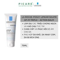 Kem dưỡng làm dịu da cho trẻ em &amp; trẻ sơ sinh La Roche-Posay Lipikar Baume Apbiome 75ml