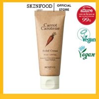 Kem Dưỡng Làm Dịu Mát Da Dưỡng Ẩm Sâu Chiết Xuất Dầu Hạt Cà Rốt SKINFOOD Carotene Relief Cream 70ml