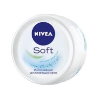 Kem dưỡng làm mềm da NIVEA Soft 200ml [An toàn cho mẹ bầu và em bé] [Mỹ phẩm bà bầu]