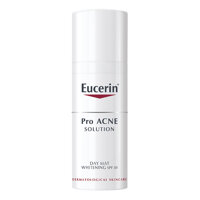 Kem Dưỡng Làm Sáng Da Chống Nắng Dành Cho Da Nhờn Mụn Eucerin Pro Acne Day Mat Whitening SPF 30 50ml