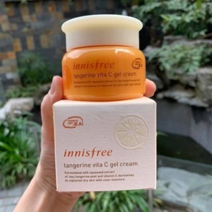 Kem dưỡng làm sáng da, giảm thâm nám Innisfree - Tangerine Vita C Gel Cream