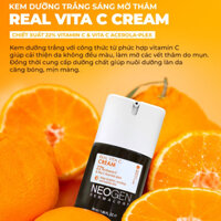 Kem Dưỡng Làm Sáng, giảm Thâm ,Dưỡng Trắng Vitamin C Neogen Dermalogy Real Vita C Serum 50ml
