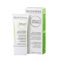 Kem Dưỡng Làm Se Khít Lỗ Chân Lông Và Giảm Dầu Cho Da Nhờn Bioderma Xanh Sebium Pore Refiner 30ml