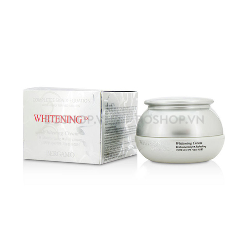 Kem dưỡng làm trắng da Bergamo Whitening Ex Cream 50g