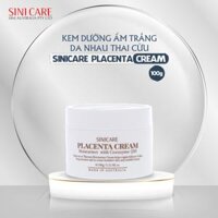 Kem dưỡng làm trắng da nhau thai cừu SINICARE Placenta CREAM MOISTURISER WITH COENZYME Q10 100ml