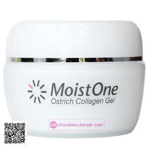 Kem dưỡng làm trắng MoistOne Gel Collagen của Nhật 10g