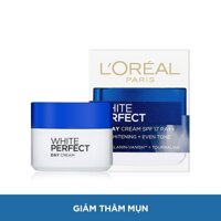 Kem dưỡng L'Oreal White/ Aura Perfect da trắng sáng  Day Cream ban ngày SPF17 PA++ 50ml