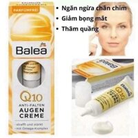 kem dưỡng mắt balea q10 Đức