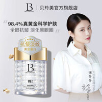 Kem dưỡng mắt Belling Beauty Gold Collagen Overnight, chăm sóc mắt, dưỡng ẩm, làm săn chắc, chống nhăn, quầng thâm, bọng mắt