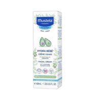 Kem Dưỡng Mặt Da Thường Mustela Hydra Bebe Facial Cream 40ml- Monnie Center
