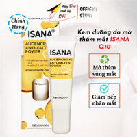 Kem dưỡng mắt ISANA Q10 giảm thâm mắt, kem mắt chống lão hóa giảm nếp nhăn vùng mắt