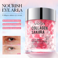 Kem dưỡng mắt Sakura Collagen Loại bỏ túi mắt Loại bỏ quầng thâm Loại bỏ nếp nhăn Làm săn chắc Kem dưỡng mắt đa tác dụng ZZYF